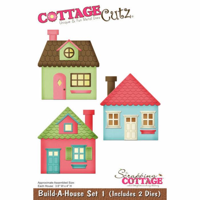 Gambar Cottage cutz Build-A-House set 1 ( includes 2 dies) dari Blessings Art Craft undefined Tokopedia