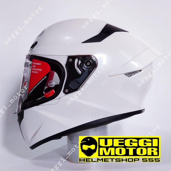 Gambar KYT TT COURSE BLACK DOFF - Putih, L dari Ueggi Motor Helmet undefined Tokopedia