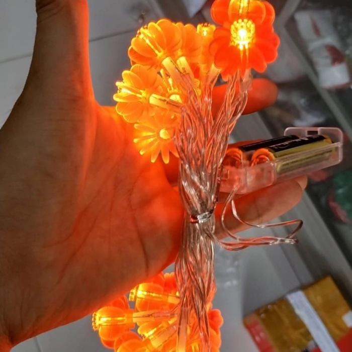 Gambar lampu imlek simpul led string batre - lantern dari me and mom jimbaran undefined Tokopedia