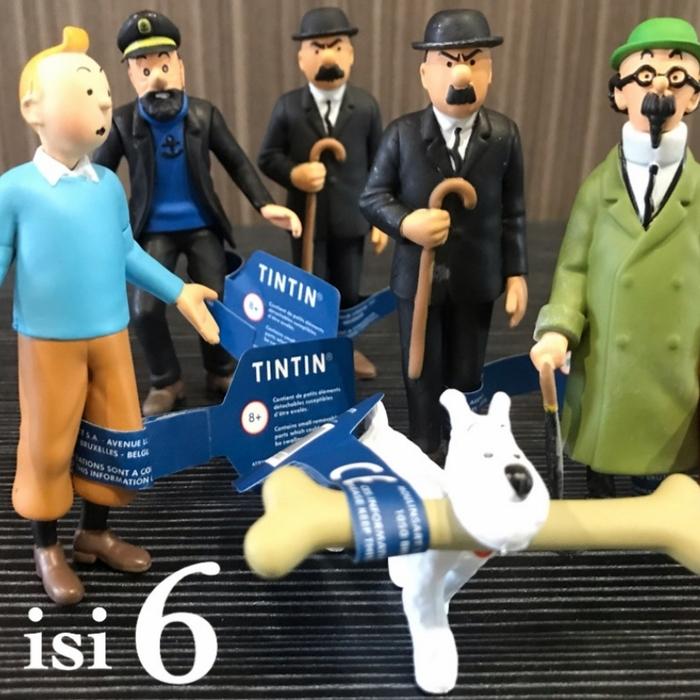 Gambar Figure Set Tintin dari Taction undefined Tokopedia