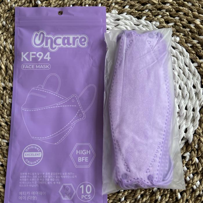 Gambar Masker KF94 Dewasa Oncare - Masker Korea 3D 4Ply 4Lapis Premium - Purple dari Lesformore Kota Tangerang Tokopedia