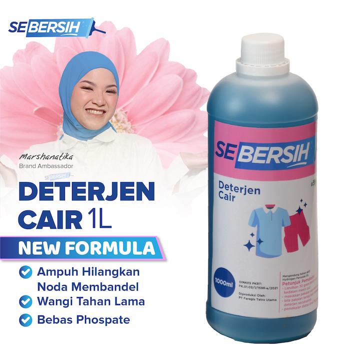 Gambar Deterjen Cair / Liquid Detergent Laundry SEBERSIH 1 Liter - Promo dari Sebersih Official Store undefined Tokopedia