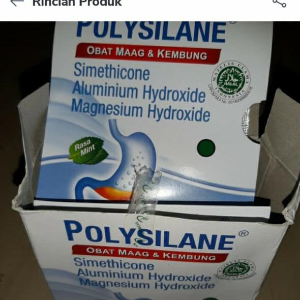 Gambar polysilane tablet 1box 5strip l dari sarasah jaya shop TO undefined Tokopedia