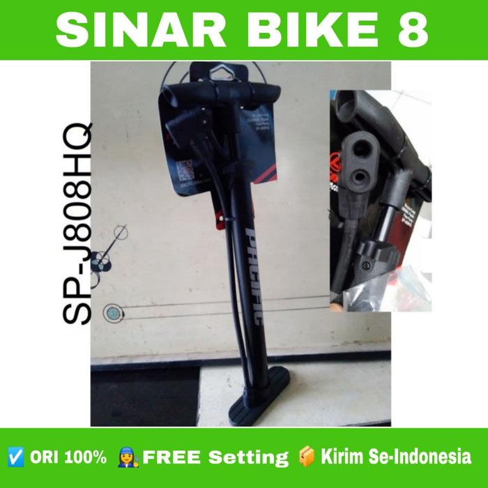 Gambar Pompa Ban Sepeda / Motor Lantai Floor Bicycle Pump Pacific - SP-J808HQ - SP-J808HQ dari Toko Sepeda Sinar Bike 8 undefined Tokopedia