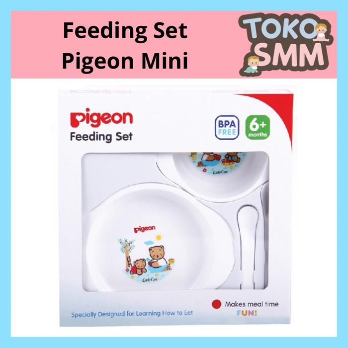 Gambar Pigeon Feeding Set Mini|Perlengkapan Makan Bayi |Hampers dari SMM mart undefined Tokopedia