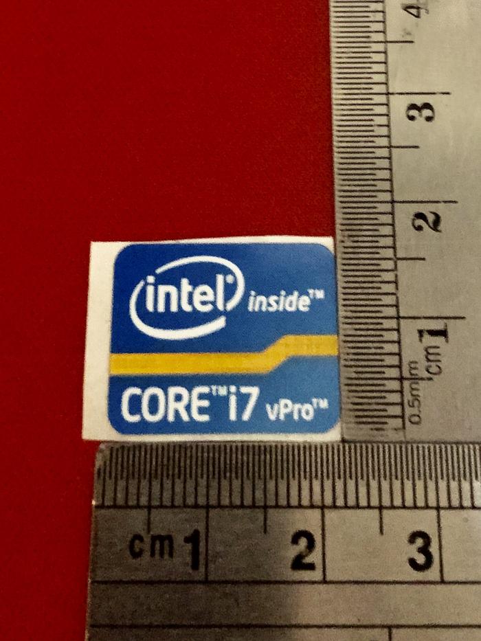 Gambar Stiker Logo Core i7 Original intel Core i7 logo Sticker - i7 Gen 2/3 dari Andang UMP undefined Tokopedia