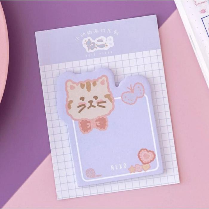 Gambar Sticky note lucu beragam motif imut 30lembar - c dari kent_shop undefined Tokopedia