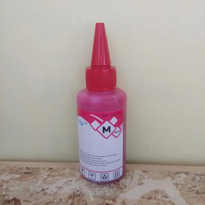 Gambar tinta dtf 100ml CMYK - Merah dari GLOWINK_@sik undefined Tokopedia