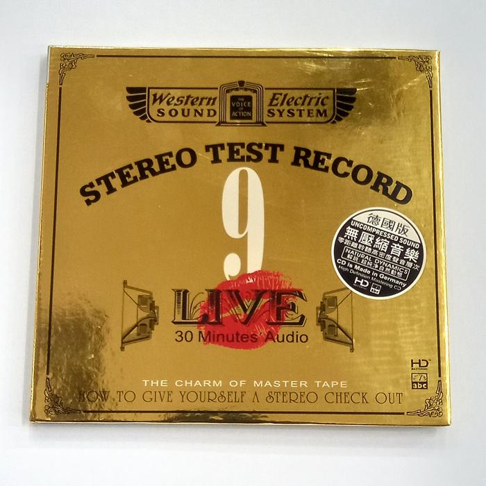Jual CD Stereo Test Record 9 Live 30 Minutes Audio - Jakarta Barat ...