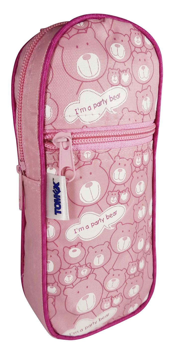 Gambar Kotak Pensil Oval merk Tomex TX 690051 - Merah Muda dari EAGLE FILES OFFICIAL undefined Tokopedia