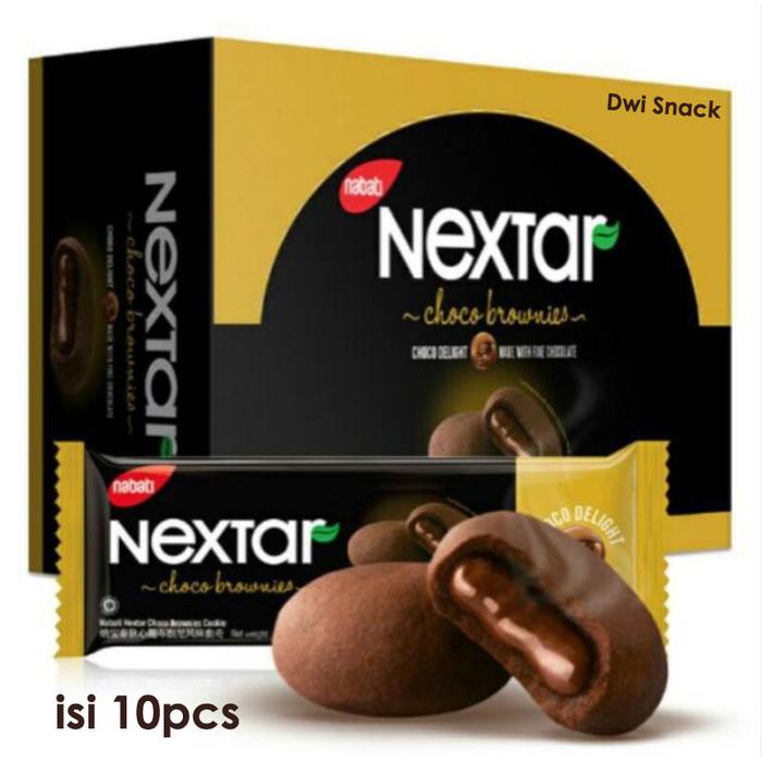 Gambar Nabati Nextar Coklat Brownies Box Isi 10pcs dari TOKO DWI (SNACK, CHIKI, CEMILAN) undefined Tokopedia
