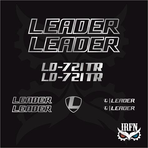 Gambar Stiker Decal Frame Leader LD 721 TR - chrome dari Irfan Stiker undefined Tokopedia