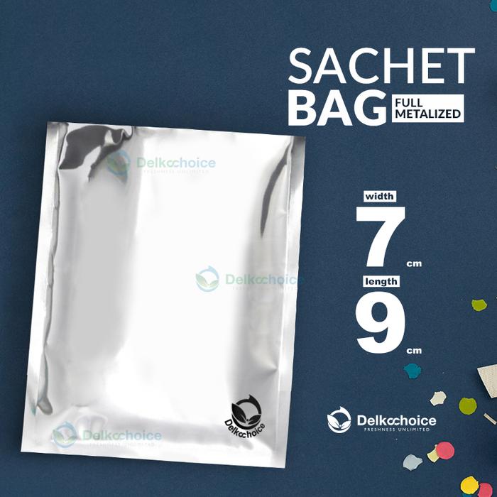 Gambar PLASTIK KEMASAN SACHET ALUMUNIUM FOIL | SACHET SASET FOIL SATUAN - 7CM X 9CM dari Delkochoice Indonesia undefined Tokopedia
