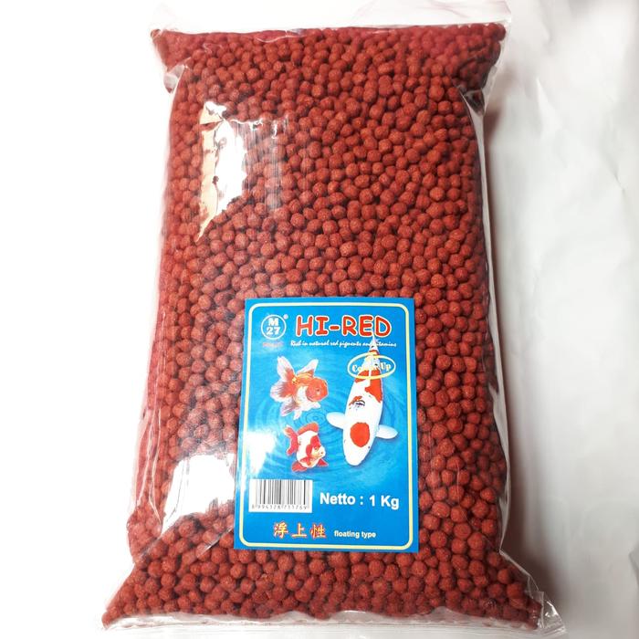 Gambar Hi Red 1.25 KG - Pakan ikan hias - Pelet - S Toples 1,25kg dari Mytokopet undefined 5 Tokopedia