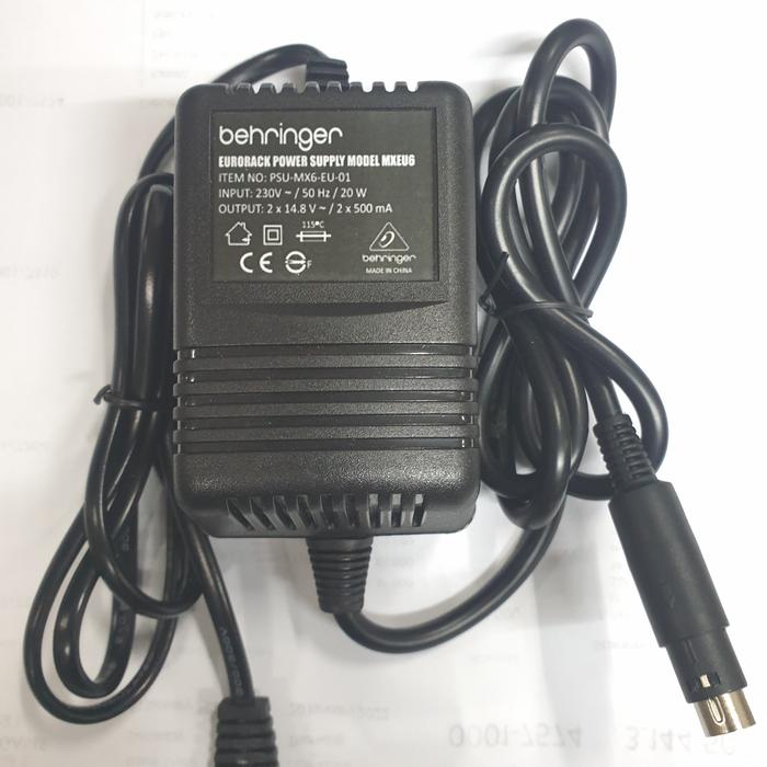 Gambar adaptor mixer behringer 14.8v x2 dari Hetwater undefined Tokopedia