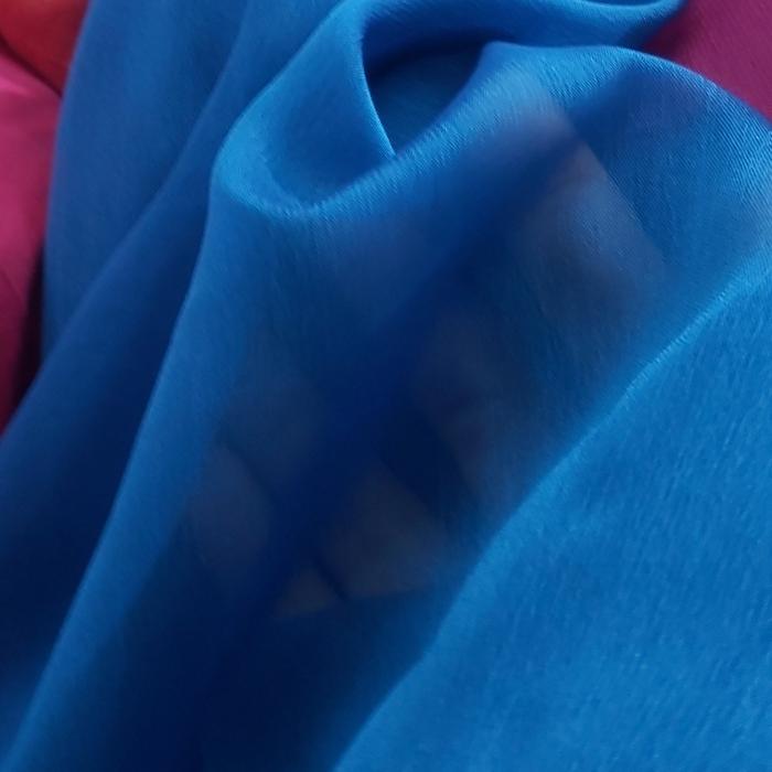 Gambar kain-bahan sifon polos"chiffon casionic"sifon tipis kasionik - 3 dari Wirda silvian undefined 4 Tokopedia