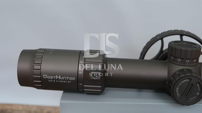 Gambar TELESCOPE Teleskop WESTHUNTER HD-S 4-16X44 SF - Cokelat dari Del Luna Sport undefined Tokopedia