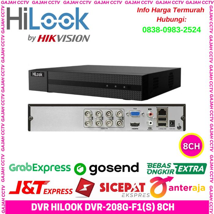 HILOOK DVR-208G-F1 HD1080p Lite, 2-ch, HD1080p, 8-ch HD-TVI/AHD - View #6