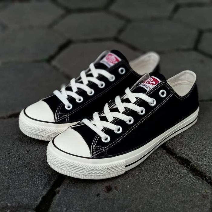 Gambar Sepatu Ventela 70s Etnic Low Black Natural 100% Original - Etnic Low B/N, 36 dari ventela.original store undefined Tokopedia
