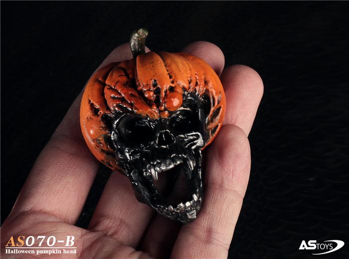 Gambar DP ASTOYS AS070 1/6 Halloween Skeleton Pumpkin Head Sculpture - Type B dari SW Toyshop undefined Tokopedia