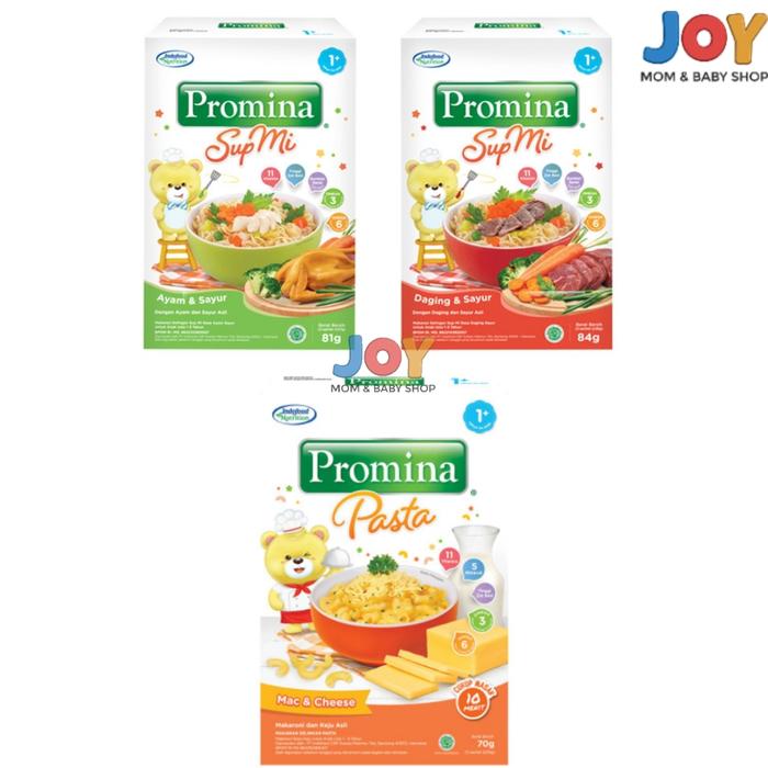Gambar Promina Sup Mi dan Pasta mac & Cheese 1+ tahun keatas - daging&sayur dari JOY Mom and Baby undefined Tokopedia