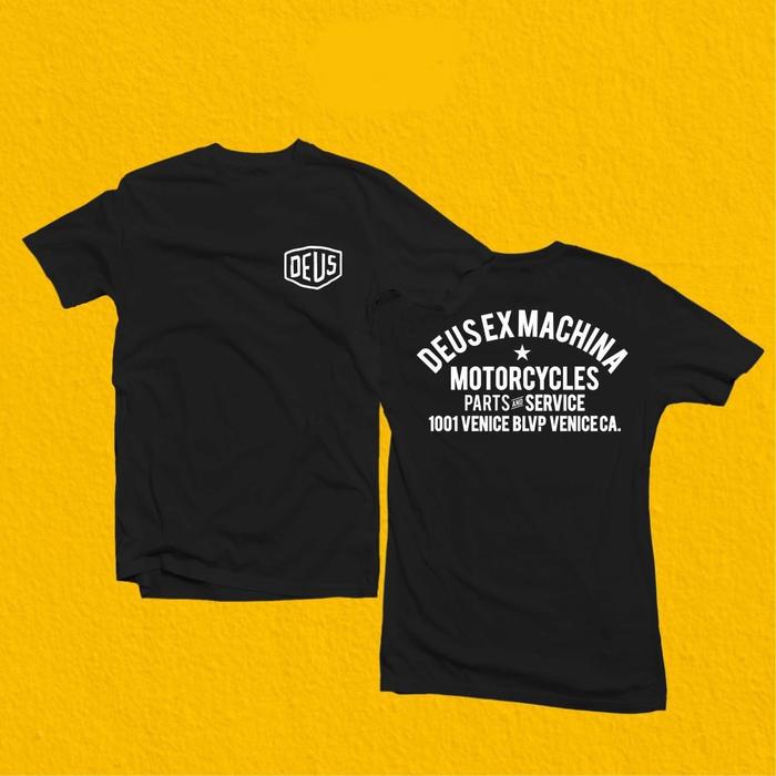 Gambar Kaos DEUS EX MACHINA Original Big Size Distro Jumbo M-XXXXXXL - Hitam, M dari Best Big Size undefined Tokopedia