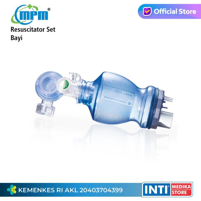 Gambar MPM - Disposable Resuscitator | Ambu Bag PVC | Resusitator Manual - Bayi dari INTI MEDIKA STORE undefined Tokopedia