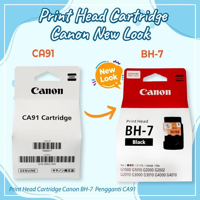 Gambar Cartridge Print Head Printer Canon G1000 G2000 G1010 G2010 CH-7 BH-7 - BH-7 Black dari FixPrint Jakarta undefined Tokopedia