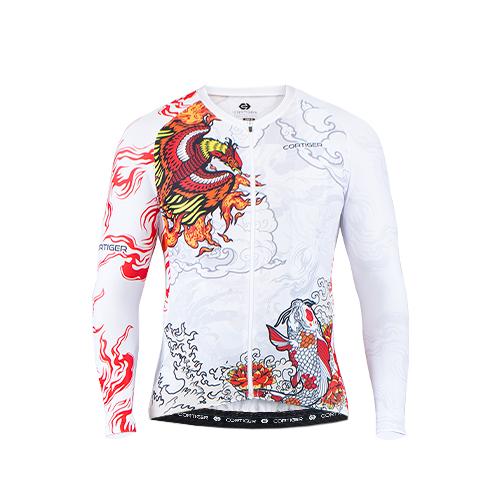 Gambar Cortiger - CORE OPTIMUS "AZUMA WHITE SUZAKU" LONG SLEEVE MEN dari Cortiger undefined Tokopedia