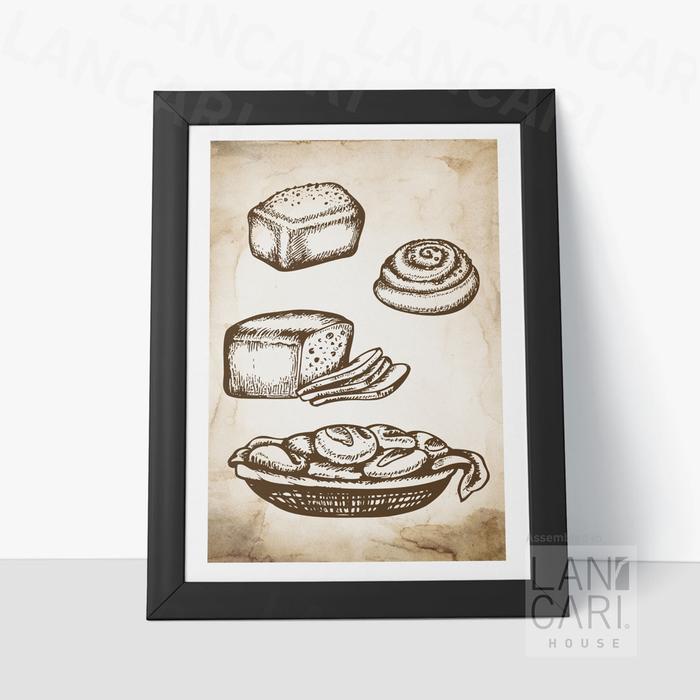 Gambar Dekorasi Cafe Resto Bistro Roti Frame Vintage Retro Dinding Decor Wall - Putih dari LANCARI Kota Administrasi Jakarta Pusat Tokopedia