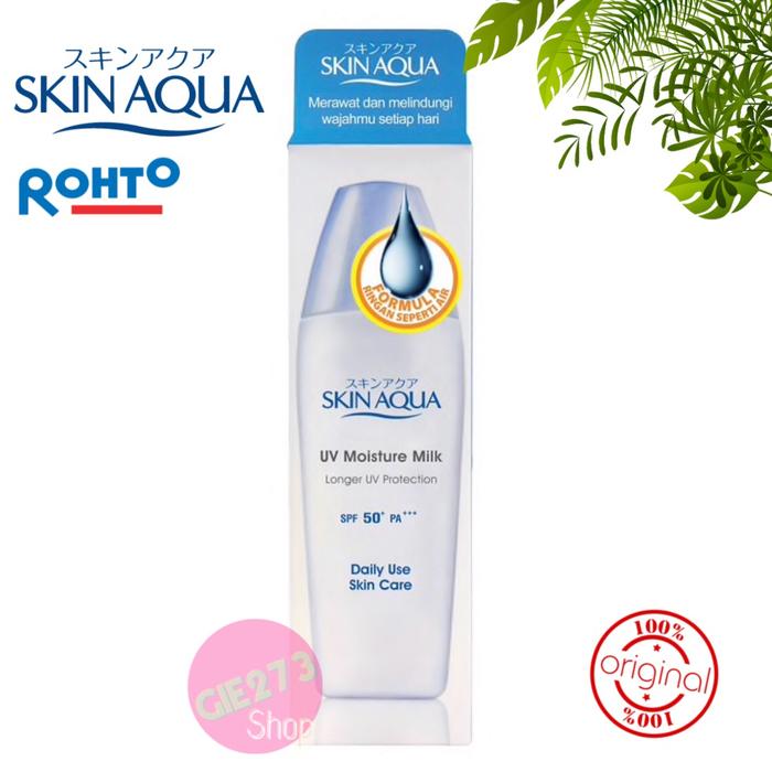 Gambar SKIN AQUA UV Moisture Milk SPF 50 PA+++ 40 gr Original dari Gie273 undefined Tokopedia