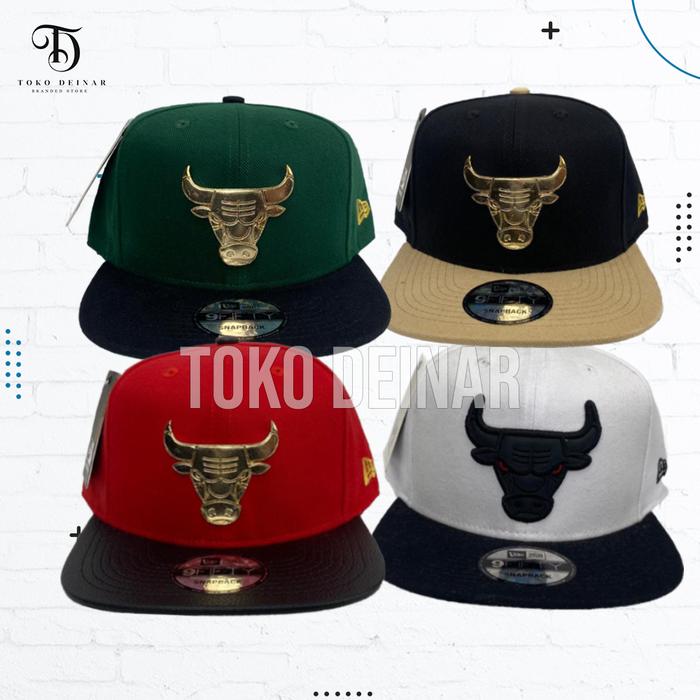 Jual Topi SNAPBACK Bulls Chicago Logo 