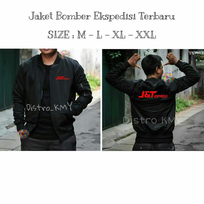 Gambar Jaket Ekspedisi J&T Jnt Exspress Model Bomber - J&T LOGO MERAH, M dari INDOSHOP CENTER undefined Tokopedia