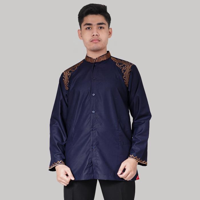 Gambar Baju koko preview by itang yunasz / koko preview lengan panjang - PVL 700, S dari ALFAUZI COLLECTION Kota Administrasi Jakarta Barat Tokopedia
