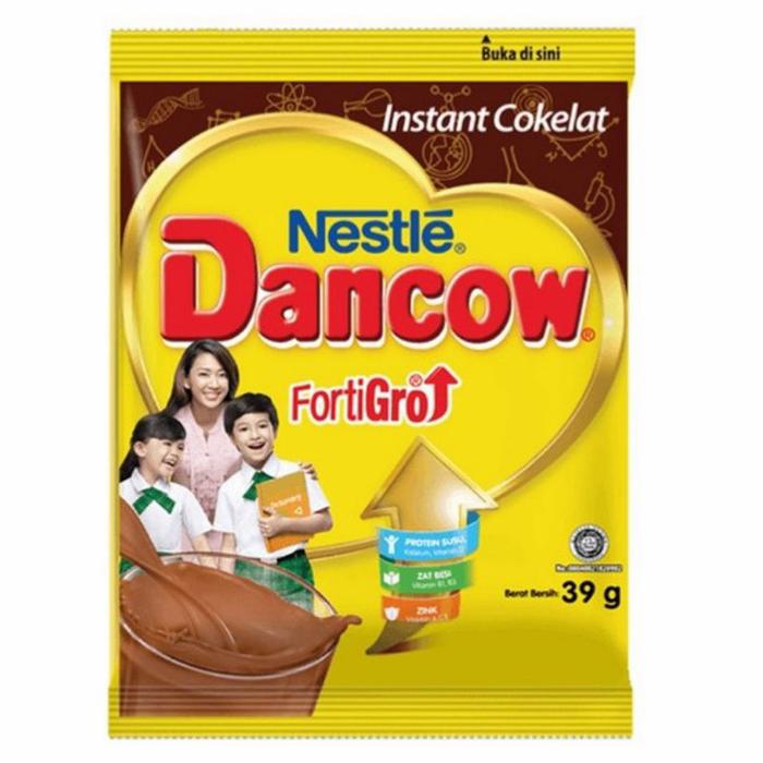 Gambar Dancow Sachet Coklat Fortigro 39 Gram 1 Saset dari SEMBAKO AMATAN undefined Tokopedia