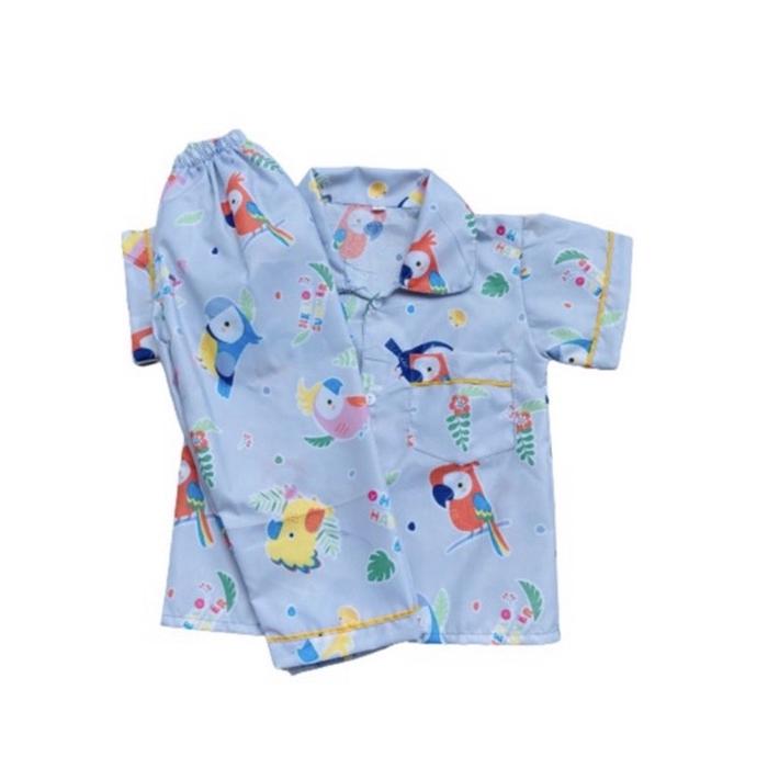 Gambar Piyama BABY 0-12 Bulan ecer pilih motif PART 1 - Bird abu, 2 dari Luthfiabdul13 undefined Tokopedia