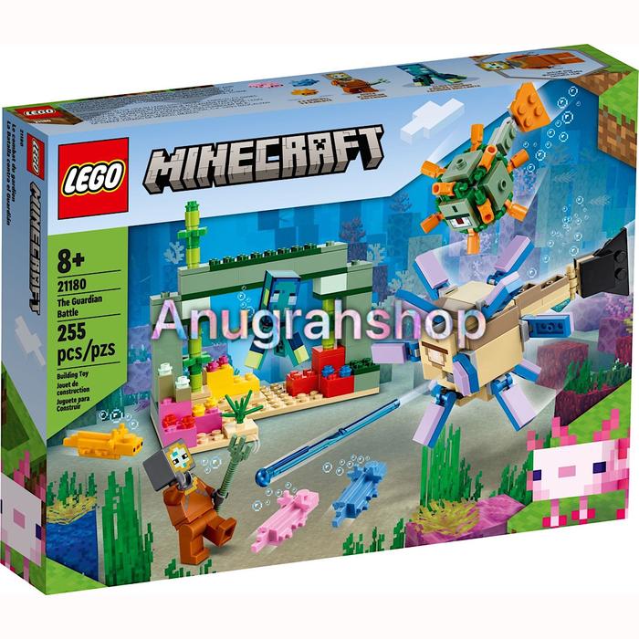 Gambar LEGO 21180 MINECRAFT The Guardian Battle dari AnugrahShopTokopedia undefined Tokopedia