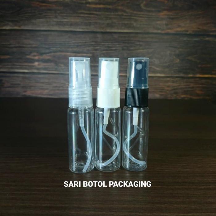 Gambar BOTOL SPRAY 20 ML / BOTOL PLASTIK 20 ML _VARIAN PUTIH - Natural dari Sari Botol undefined 5 Tokopedia
