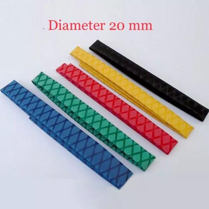 Gambar Tube grip - Karet Bakar - Heat Shrink Wrap Warna untuk joran pancing - Merah, 50 dari treabanra undefined Tokopedia