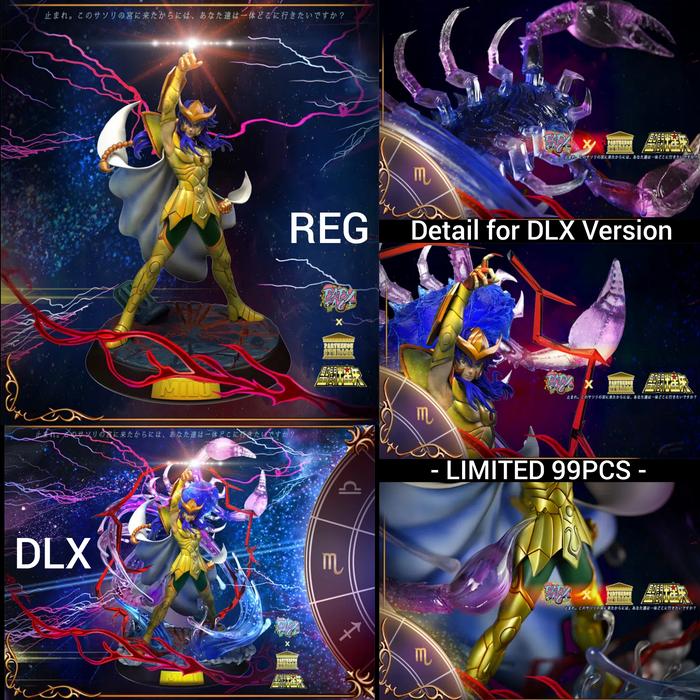 Gambar DP LIMITED PO - Parthenon x Baby Face Studio - Gold Saint Scorpio Milo dari RS Toys Collection undefined Tokopedia