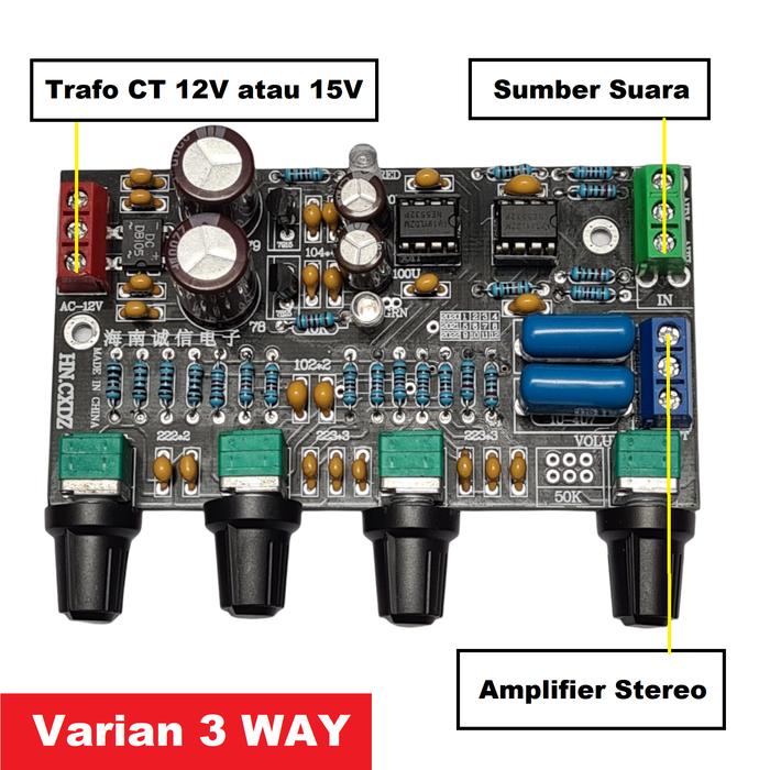 Jual Xh-a901 Preamp Tone Control Ne5532 Hi-fi Class Low Noise Pre