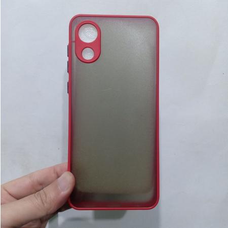 Gambar SAMSUNG A03 CORE Case Softcase Pelindung Camera Frosted Matte Hardcase - Merah dari Kedaikudua undefined Tokopedia