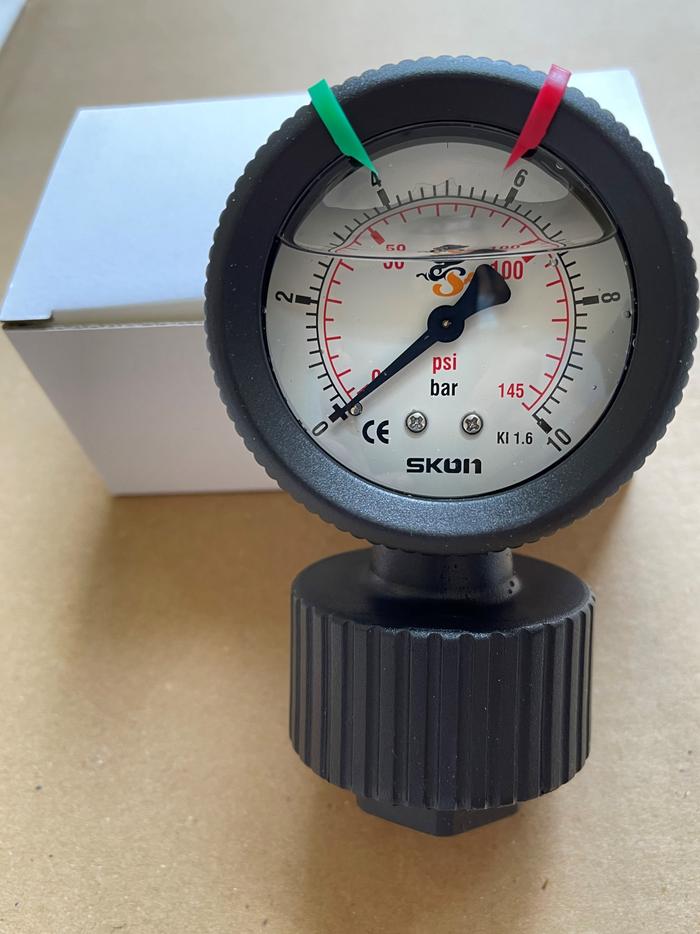 Gambar DIAPHRAGM PRESSURE GAUGE for CHEMICAL, GAS - 0-10 Barg dari WINGEL TEKNIK undefined Tokopedia