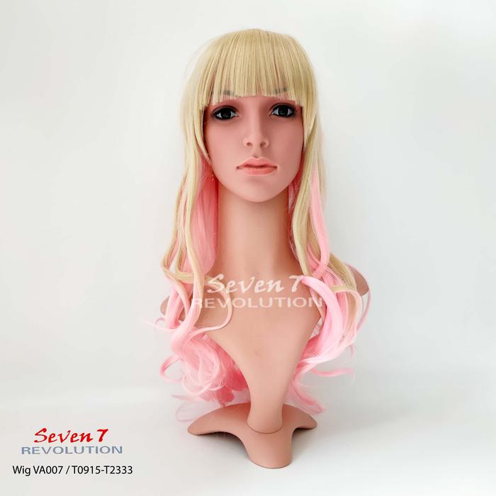 Gambar Wig/ Rambut Palsu Panjang Curly Cosplay 2 Warna/ Ombre (VA007) - T0915-T2333 dari Seven Revolution undefined Tokopedia