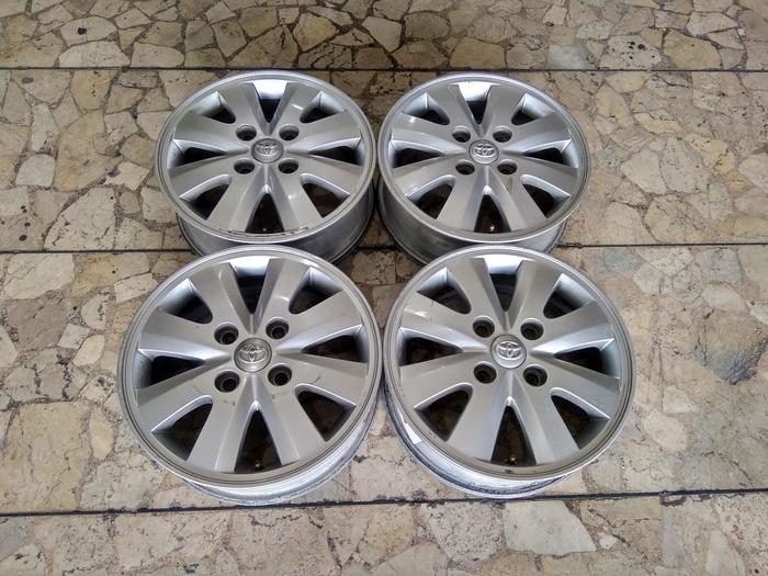Gambar VELG MOBIL BEKAS ORI AVANZA S RING 15x5PCD 4x114 XENIA AVANZA VELOZ dari TOKO VELG JBS undefined Tokopedia