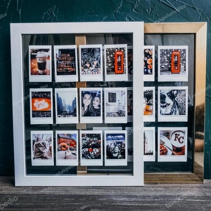 Gambar Kado Floating Polaroid - Putih, Foto Biasa dari LABFOTOKU undefined Tokopedia