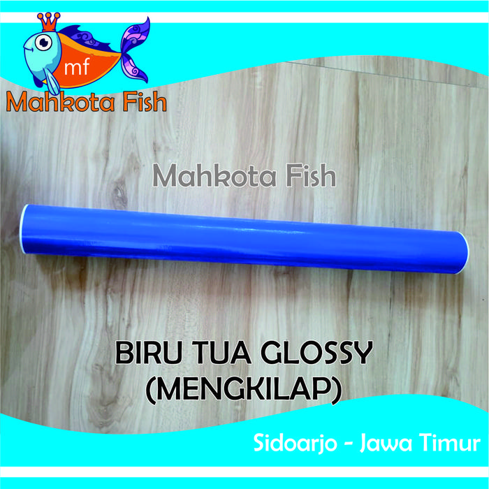 Gambar Background Aquarium MURAH (GLOSSY = Mengkilap) | Background Aquascape - Biru Tua Glossy dari mahkotafish undefined Tokopedia