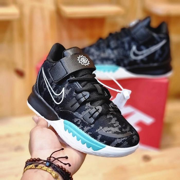 Jual sepatu anak nike kyrie 7 black 