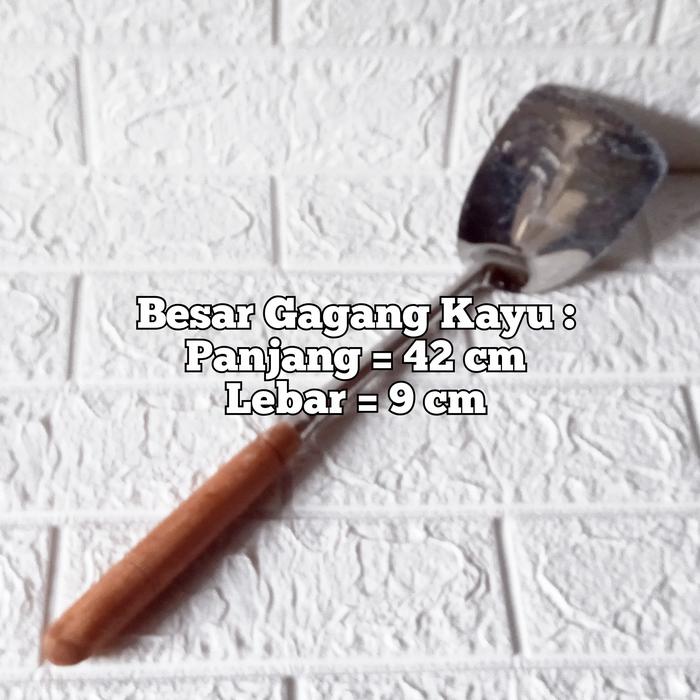 Gambar Spatula Sutil Sodet Stainless Ukuran Lengkap - BESAR LUBANG 38 dari Zidan Prabot undefined 5 Tokopedia