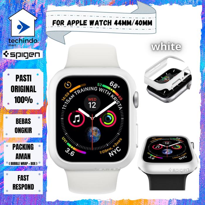 Gambar Case Apple Watch 40mm / 44mm Spigen Thin Fit Slim Hardcase Casing - 40 mm, Rose Gold dari techindo mart undefined Tokopedia